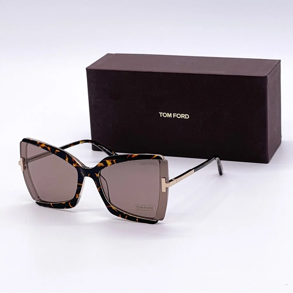 NEW TOM FORD GIA TF766 56J WOMEN BUTTERFLY SUNGLASSES FT0766/S